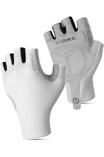 INBIKE Short Cycling Gloves Summer MTB Gloves for Men Women Unisex Lightweigh...