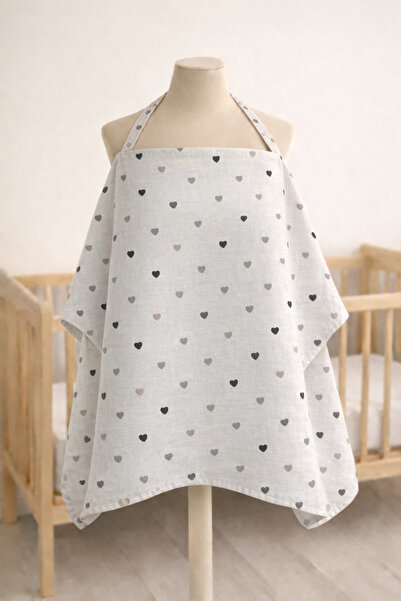 For My Baby Κάλυμμα σαλιάρας θηλασμού από 100% βαμβάκι με ενίσχυση με μεταλλι...