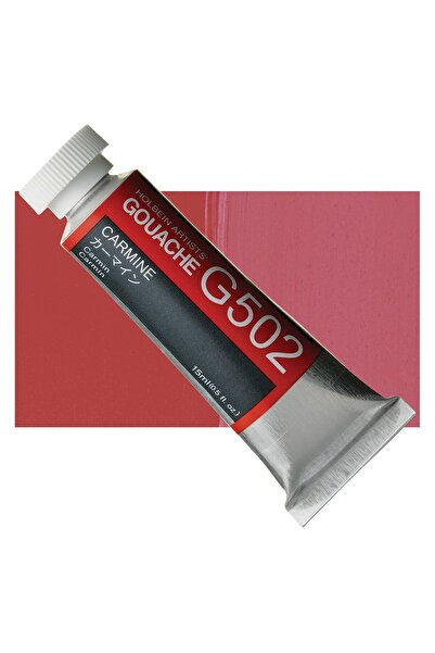 Holbein Akrilik Guaj Boya 15 ml G502 Carmine