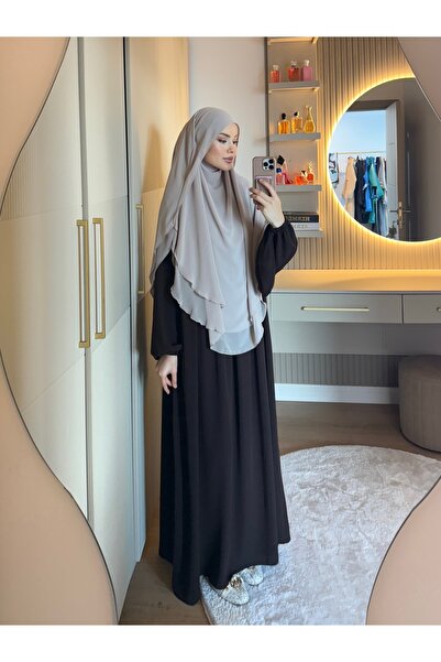 güliz hijab Gölgeli sifon sufle takım