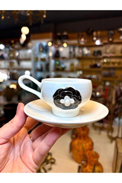 ACAR DIOTIMA DUO BEYAZ 2 KİŞİLİK TÜRK KAHVESİ FİNCANI