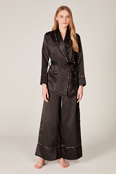 MISSDORE Saten Pijama Takım MSD-3001