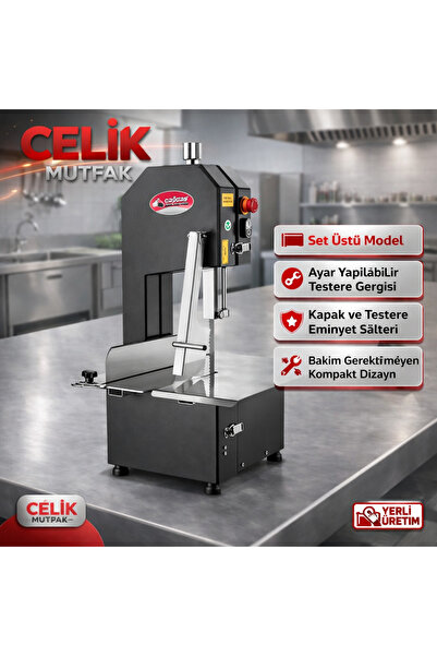 Çağdaş Makina Çağdaş 220V Profesyonel Et Kemik Testeresi Paslanmaz Tablalı - ...