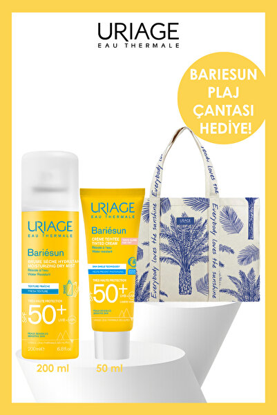 Uriage BARIESUN Açık Tonlu SPF50+ Güneş Kremi 50 ml + SPF50+ Vücut Spreyi 200...