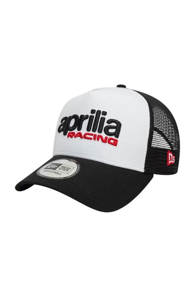 NEW ERA ΑΠΑΡΑΙΤΗΤΟ ΚΑΠΕΛΟ ΤΡΑΚΕΡ APRILIA ΛΕΥΚΟ