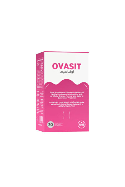 NHS أوفاسيت فيتامينات متعددة للسيدات 30 قرص مضغ بالبرتقال
