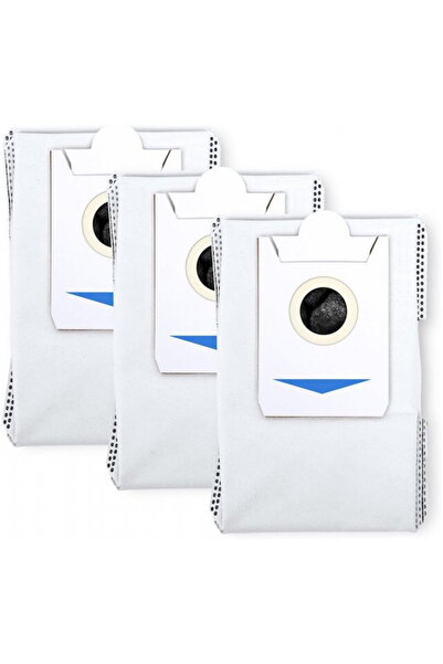 Ecovacs Set of 3 antibacterial dust bag refills 3L Ecovacs compatible X2 OMNI...