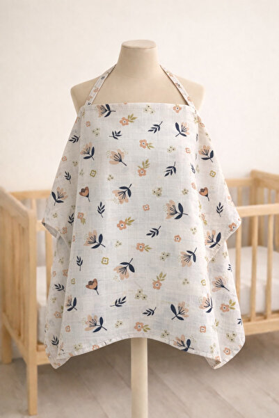 For My Baby Κάλυμμα σαλιάρας θηλασμού από 100% βαμβάκι με ενίσχυση με μεταλλι...