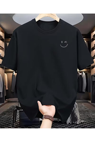 LİNA06 Men'S Novelty Short Sleeve Print T-Shirt