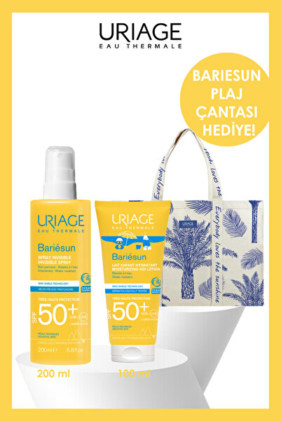 Uriage BARIESUN SPF50+ Vücut Spreyi 200 ml + SPF50+ Çocuk GüneşLosyonu 100 ml...