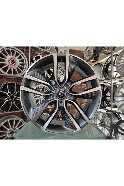 powcan 18 İNÇ 5X114.3 RENALUT MEGANE TALİSMAN JANT TAKIMI GUN METAL (4 ADET)