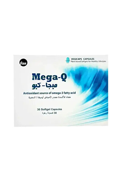 Fas Mega-Q Omega 3 – 30 Capsules