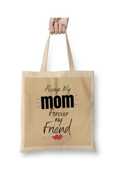 Generic Brand Always My Mom Forever My Friend Mothers Day Gift Cloth Bag Long...