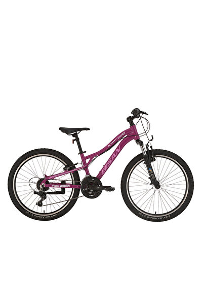 Bisan KDX 2800-V KADIN DAĞ BİSİKLETİ 30CM V 24 JANT 21 VİTES MOR PEMBE BEYAZ