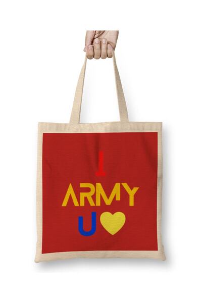 dekado I Like To Ride My Bicycle Tote Bag Long Handle