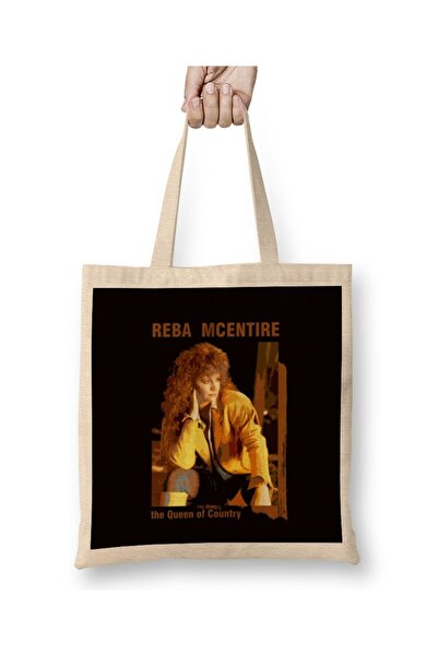 dekado حقيبة قماش The Queen Of Country Reba McEntire بمقبض طويل