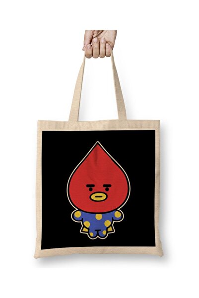 dekado حقيبة قماش Bts Bt21 At21 01 بمقبض طويل
