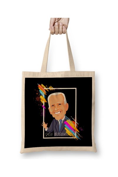 Generic Brand Joe Biden Tote Bag Long Handle