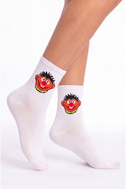Esinti Themed Socks White Women's Men's Youth College Socks - Single