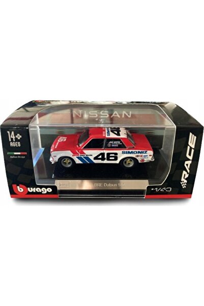 Other Datsun 510 BRE roșu-alb BBURAGO
