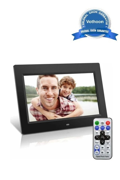 Vothoon 10 inç Lcd Ekran Dijital Fotoğraf Çerçevesi Video Oynatma + Mp3