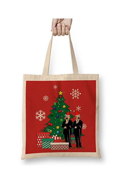 Generic Brand Thomson and Thompson Around The Christmas Tree Tintin Tote Bag ...
