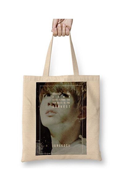 dekado Bts Wings Jungkook Cloth Bag Long Handle