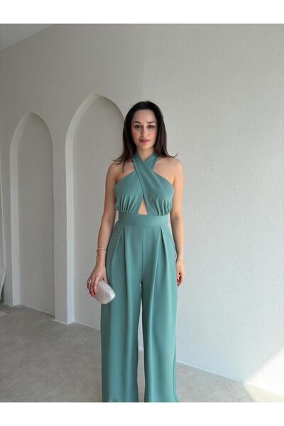 Mooi Butik LUPİN Tulum 3840 - Yeşil