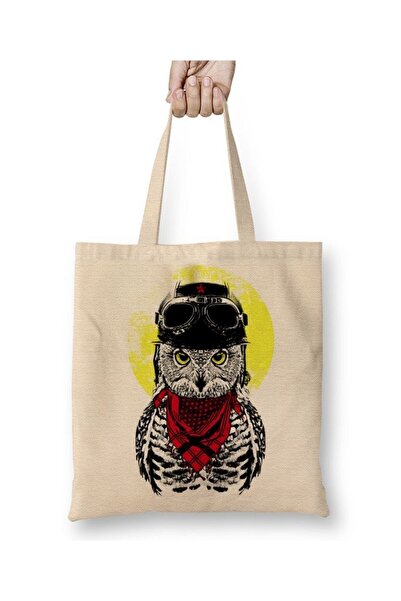 dekado Adventurer Owl Sunrise Owl Tote Bag Long Handle