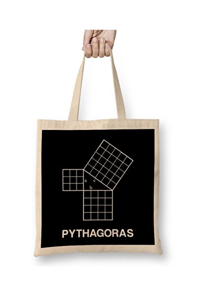 dekado Maths And Science Pythagoras Cubes Cloth Bag Long Handle