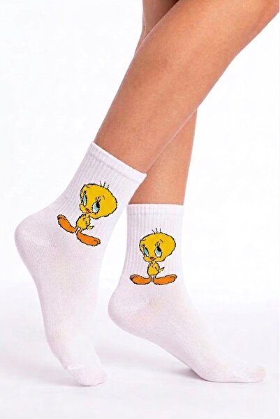 Esinti Themed Socks White Women's Men's Youth College Socks - Single