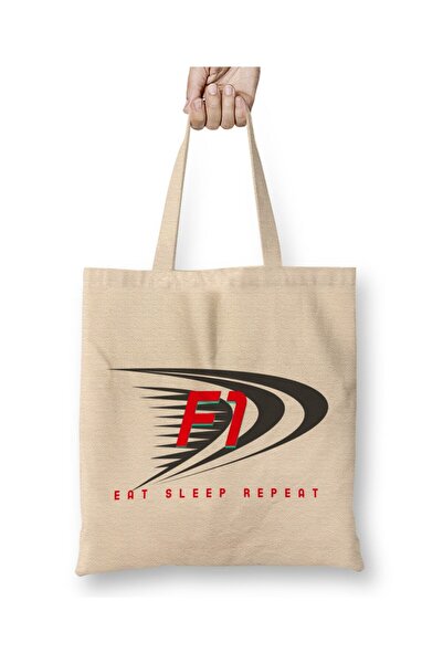dekado حقيبة حفاضات Formula 1 Eat Sleep Repeat ذات مقبض طويل