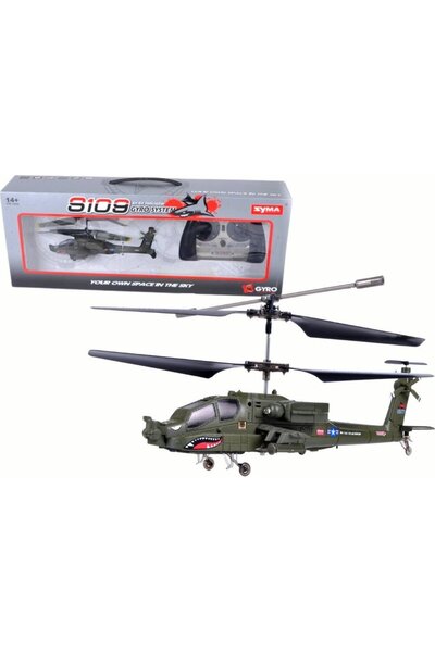 LeanToys Elicopter RC S109G SYMA RC Verde