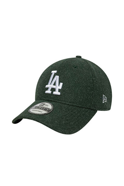 NEW ERA MLB LA DODGERS MELTON WOOL 9FORTY ADJ CAP ΣΚΟΥΡΟ ΠΡΑΣΙΝΟ