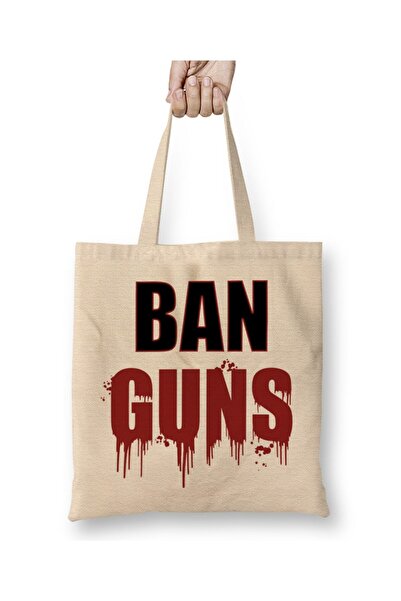 dekado حقيبة قماشية لإيقاف البنادق والعنف من Ban Guns بمقبض طويل