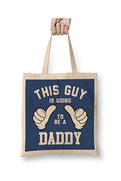 dekado حقيبة قماش Daddy Gonna Be A Daddy Thumbs بمقبض طويل