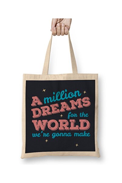 dekado حقيبة حمل The Greatest Showman A Million Dreams For The World بمقبض طويل