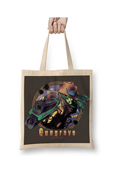 dekado حقيبة قماش Gungrave بمقبض طويل