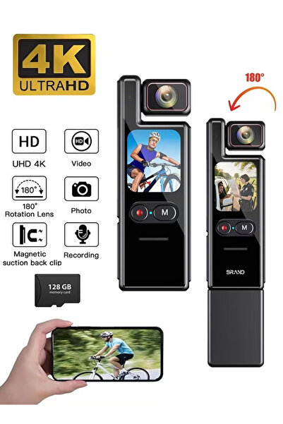 ZONBON كاميرا فيديو محمولة بدقة 4K للتصوير الاحترافي |   مستشعر CMOS مقاس 1.6...