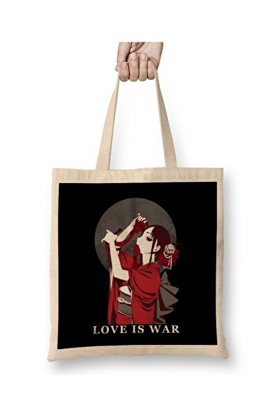 Generic Brand حقيبة حمل Kaguya Sama Love Is War بمقبض طويل