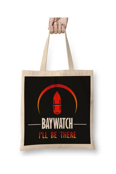 dekado Baywatch سأكون هناك حقيبة حمل ذات مقبض طويل