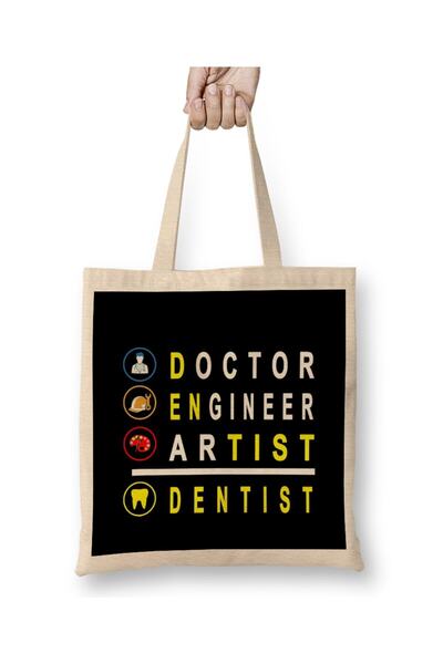 dekado حقيبة يد طويلة من Doctor Engineer Artist Dentist 0128