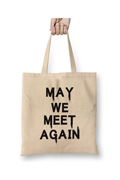 dekado May We Meet Again Cloth Bag Long Handle