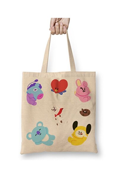 dekado Bts Bt21 01 Cloth Bag Long Handle