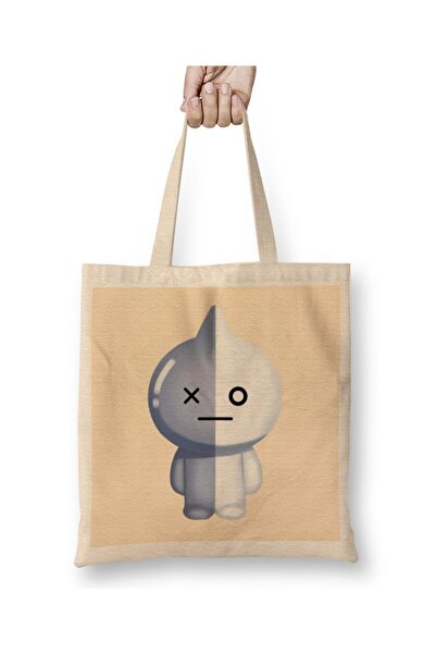dekado حقيبة Bts Bt21 Kpop اللطيفة ذات مقبض طويل