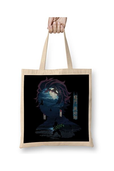dekado Tanjiro Moonlight Cloth Bag Long Handle