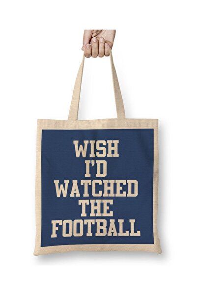 dekado حقيبة Wish I'd Watched The Football ذات مقبض طويل