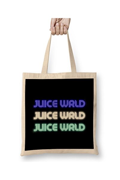 dekado حقيبة قماش من Juice Wrld 999 Merch Art بمقبض طويل