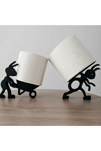 PrinTerra Decorative Toilet Paper Holder - Bathroom Organizer with Rabbit and...