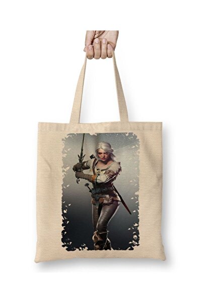 dekado حقيبة قماش Ciri The Witcher بمقبض طويل
